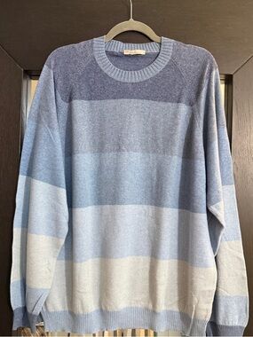 Italian Cashmere and Cotton Sweater—Ermenegildo Zegna